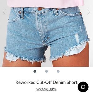 Wrangler jean shorts